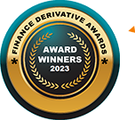 2023 Finance Derivative Awards<br>Most Transparent Forex Brokerage Company UAE